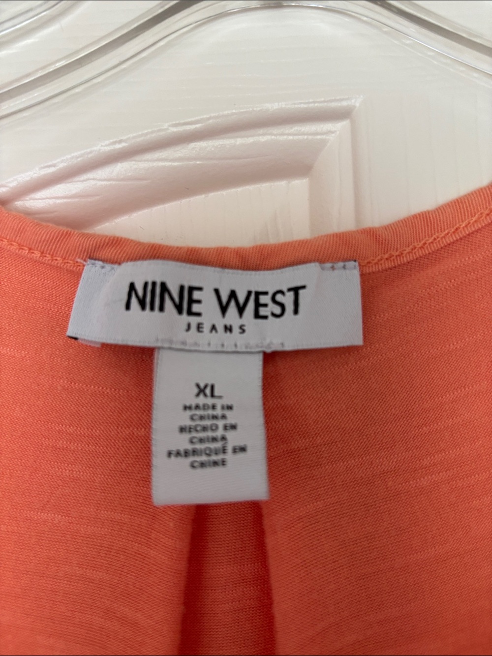 Nine West Coral V-Neck Cap Sleeve Blouse - Picture 2 of 3
